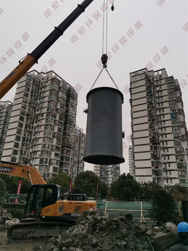 江西萍鄉市工業(yè)開(kāi)發(fā)區HMPP一體化泵站